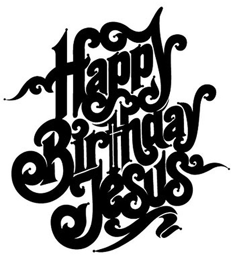 clipart name happy birthday jesus - photo #25